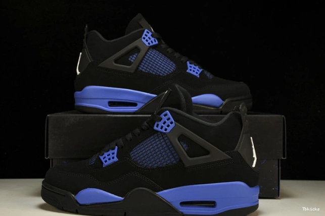Reps TBK Retro CT8527-018 Game Black Royal Jordan 4 0728